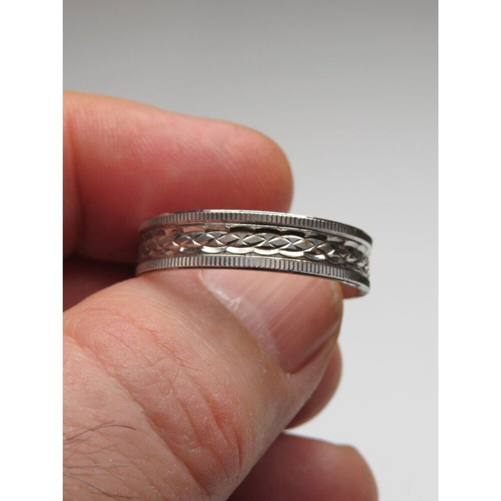 *925 Sterling Silver Diamond Band